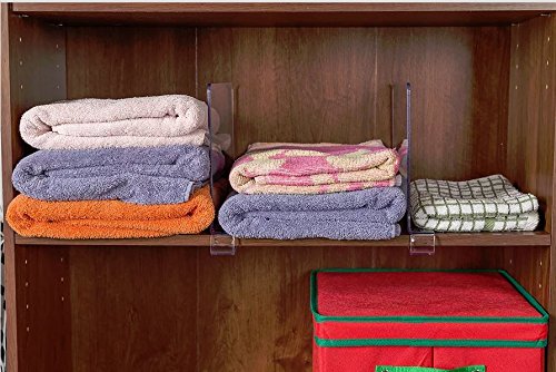 Acrylic Shelf Dividers Pack of 2