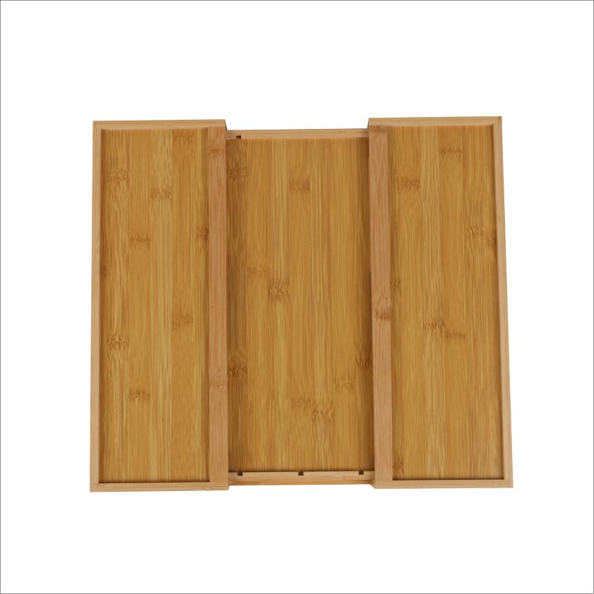 Bamboo  Small Expandable Drawer Divider for Cutlery or Tools
