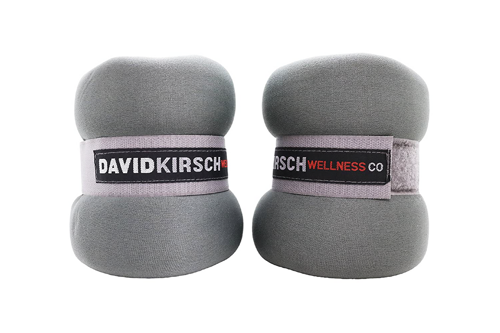 David Kirsch Ankle Weights Adjustable Comfort Wrist Pair 2/2.5 LB Total 5 LBs