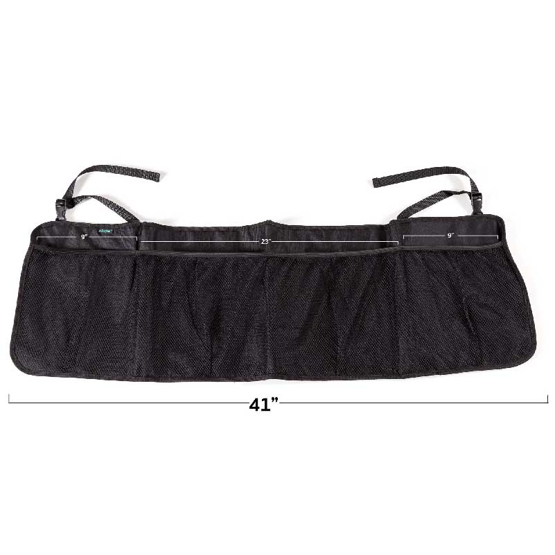 Back Seat Trunk Organizer - 5 Pocket Auto Interior, Keeping Your Car Organized, Trunk Caddy Back Seat Storage Compartments