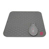 Silicone Drying Mat with Spoon Rest & Storage Band for Easy-Storage, Easy-Clean