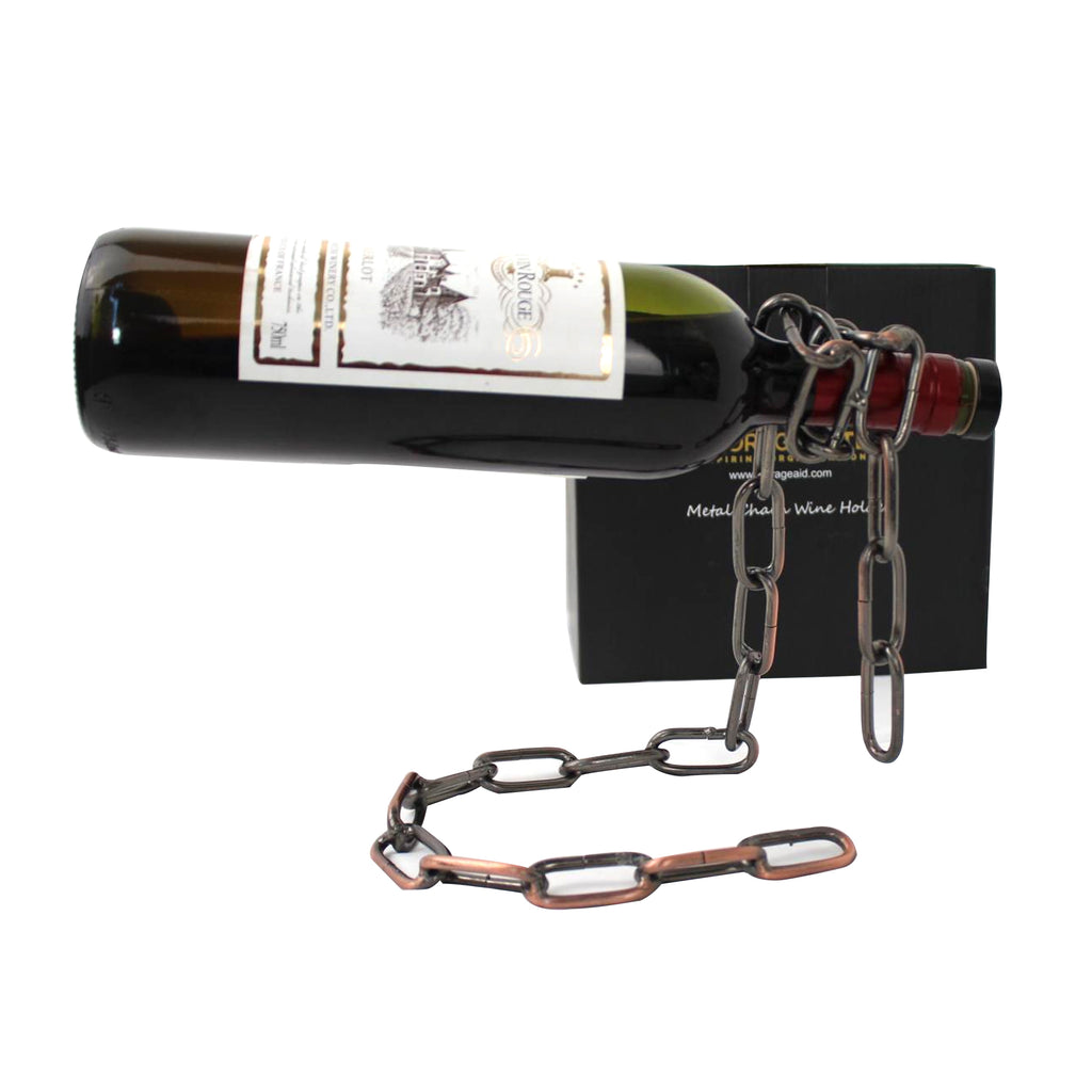 Chain Design Wine Holder (Bronze)