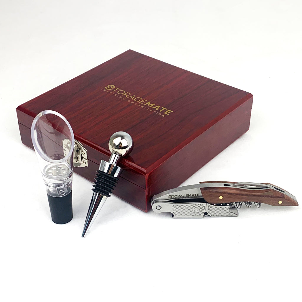 Elegant Wine Corkscrew Gift Set