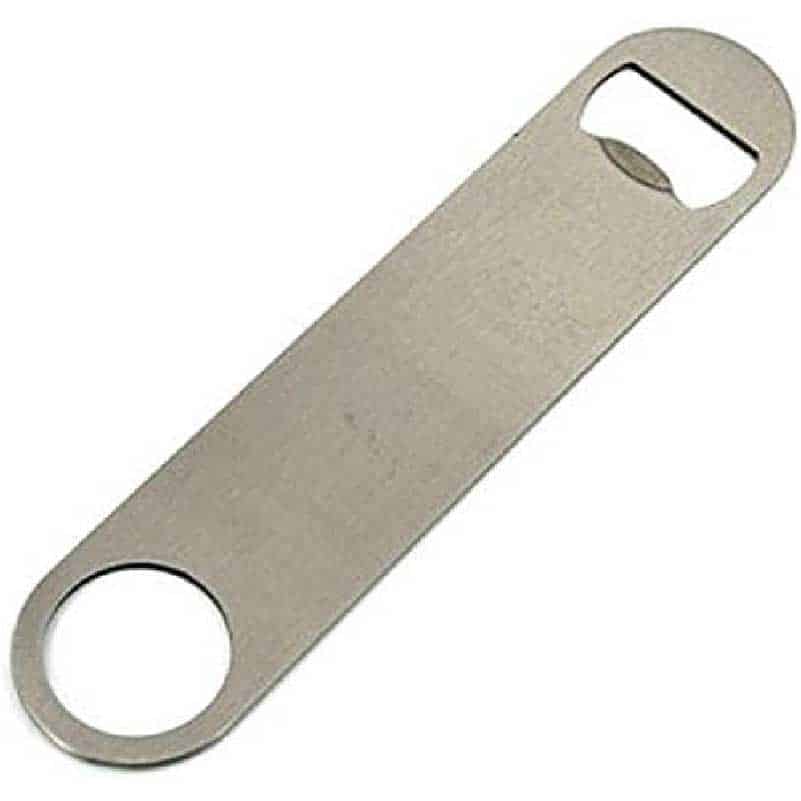 Stainless Steel Flat Bottle Opener and Beer Bottle Opener for Kitchen, Bar or Restaurant