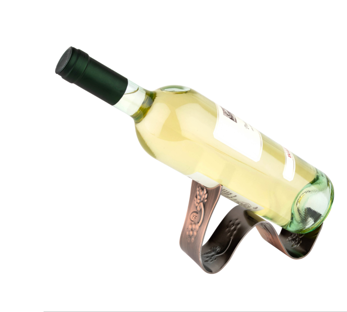 StorageMate W Design  Single Wine Holder - (Bronze)
