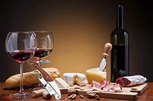 StorageMate Professional Waiter’s Corkscrew Bottle Opener - 3-in-1