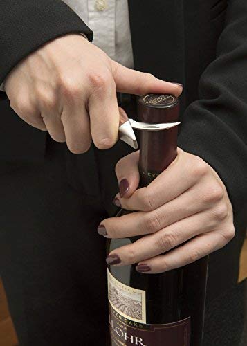 StorageMate Professional Waiter’s Corkscrew Bottle Opener - 3-in-1