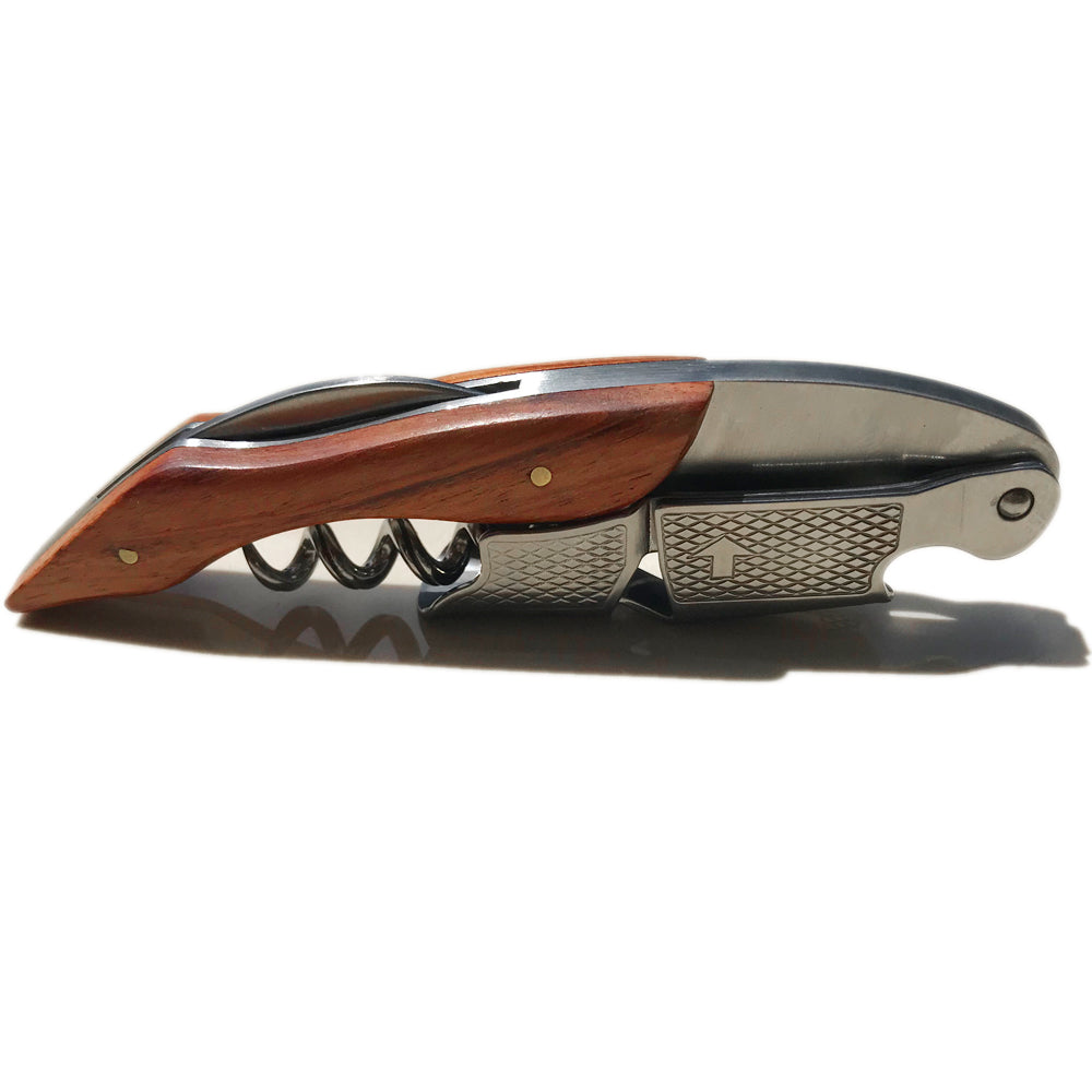 StorageMate Professional Waiter’s Corkscrew Bottle Opener - 3-in-1