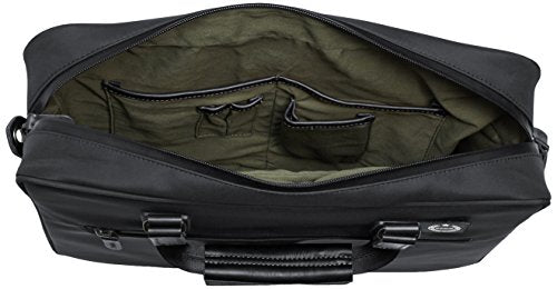 SWIMS 15.4 Inch  Fashionable Attache Briefcase Computer Bag for Stylish Men and Women (Navy) - For Laptop/ iPad/ MacBook/  - Water  Resistant
