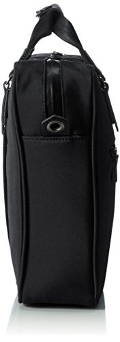 SWIMS 15.4 Inch  Fashionable Attache Briefcase Computer Bag for Stylish Men and Women (Black) - For Laptop/ iPad/ MacBook/  - Water  Resistant